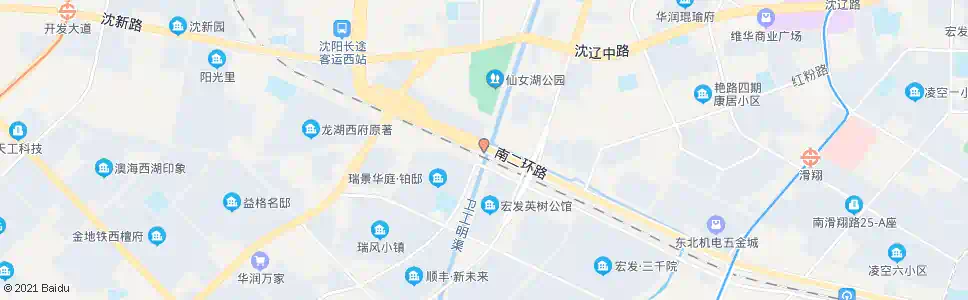 沈阳卫工南街_公交站地图_沈阳公交_妙搜公交查询2025