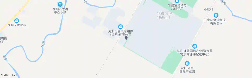 沈阳宝马园区五号门_公交站地图_沈阳公交_妙搜公交查询2025
