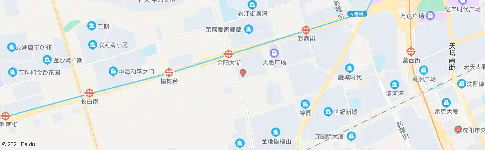 沈阳后榆村_公交站地图_沈阳公交_妙搜公交查询2025