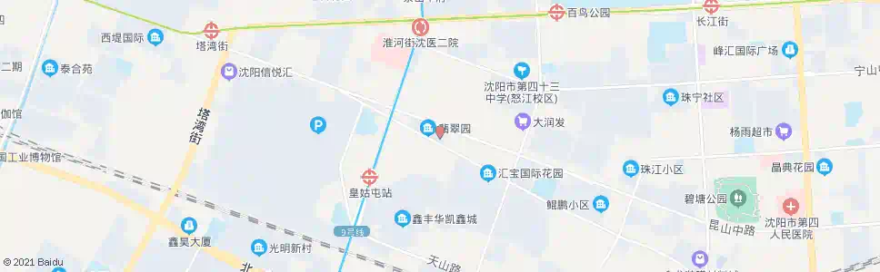 沈阳小白楼_公交站地图_沈阳公交_妙搜公交查询2025