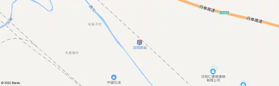 沈阳水家西_公交站地图_沈阳公交_妙搜公交查询2025