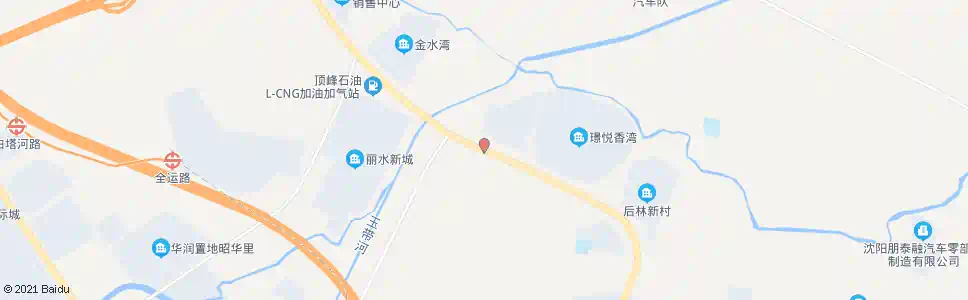 沈阳上深沟_公交站地图_沈阳公交_妙搜公交查询2025