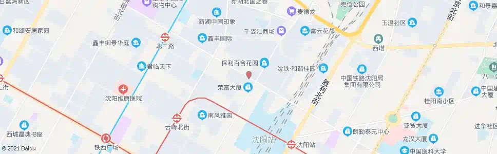 沈阳北二路兴工街_公交站地图_沈阳公交_妙搜公交查询2025