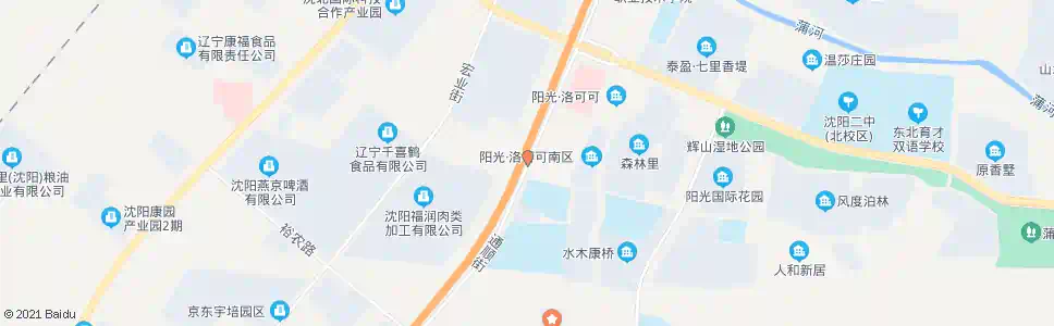 沈阳畜牧场(阳光洛可可)_公交站地图_沈阳公交_妙搜公交查询2025