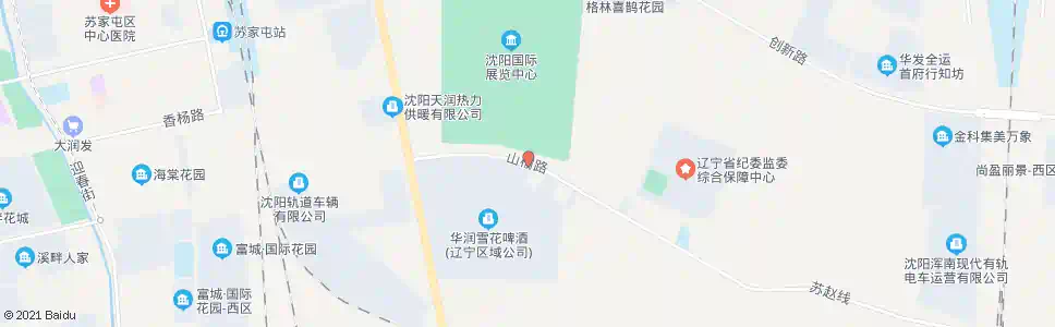 沈阳华润雪花啤酒厂_公交站地图_沈阳公交_妙搜公交查询2025