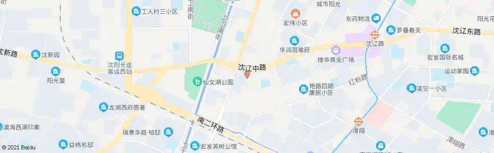 沈阳路官一街沈辽路_公交站地图_沈阳公交_妙搜公交查询2025