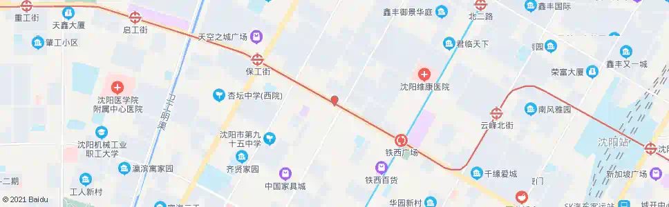 沈阳建设大路兴顺街_公交站地图_沈阳公交_妙搜公交查询2025