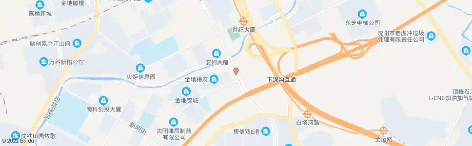 沈阳新隆街高科路_公交站地图_沈阳公交_妙搜公交查询2025