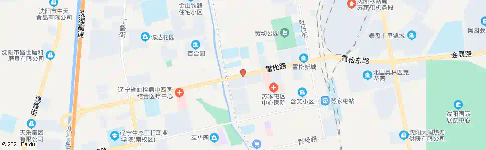 沈阳铁路医院_公交站地图_沈阳公交_妙搜公交查询2025