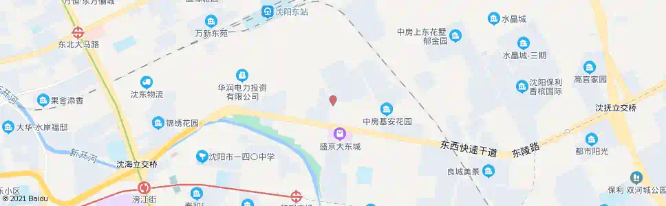 沈阳民贵家园_公交站地图_沈阳公交_妙搜公交查询2025