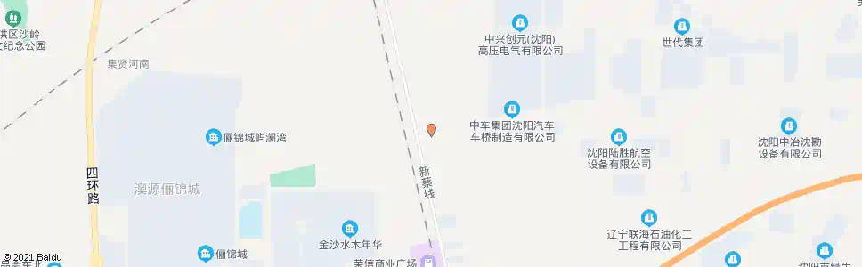 沈阳于洪五金工业园_公交站地图_沈阳公交_妙搜公交查询2025