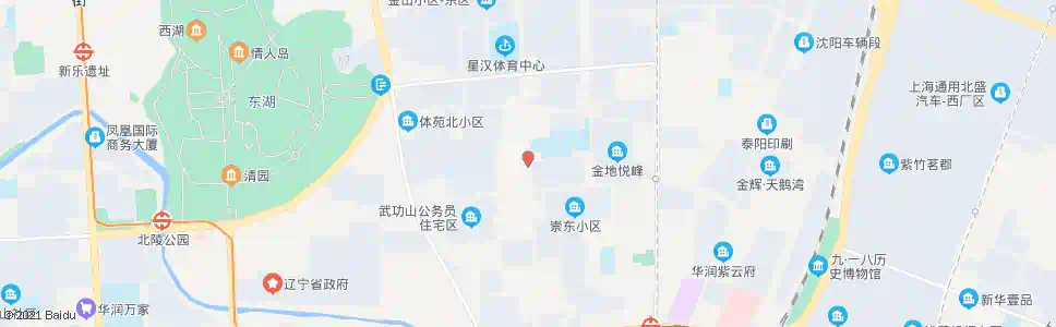 沈阳陵园街铜山路_公交站地图_沈阳公交_妙搜公交查询2025