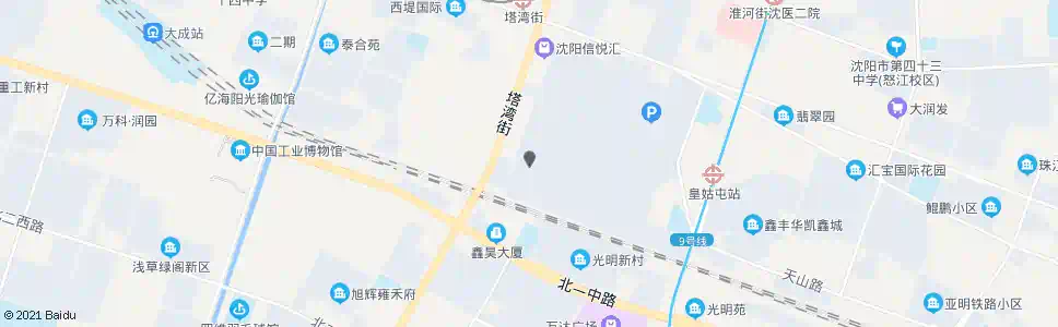 沈阳明廉路碧流河街_公交站地图_沈阳公交_妙搜公交查询2025