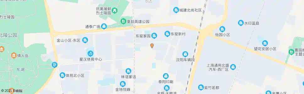 沈阳富山花园西门_公交站地图_沈阳公交_妙搜公交查询2025