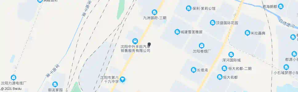 沈阳加工厂宿舍_公交站地图_沈阳公交_妙搜公交查询2025
