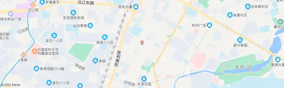 沈阳砂山街南十马路_公交站地图_沈阳公交_妙搜公交查询2025