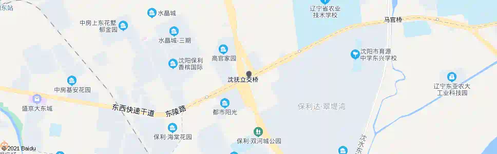 沈阳沈抚立交_公交站地图_沈阳公交_妙搜公交查询2025