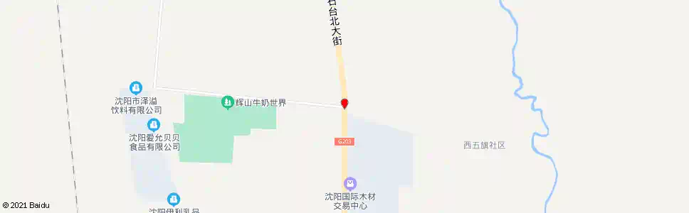 沈阳西五旗_公交站地图_沈阳公交_妙搜公交查询2025