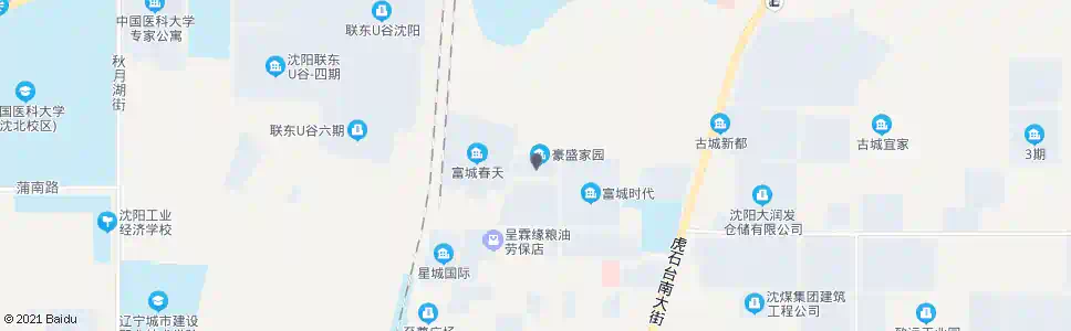 沈阳虎石台综合市场_公交站地图_沈阳公交_妙搜公交查询2025