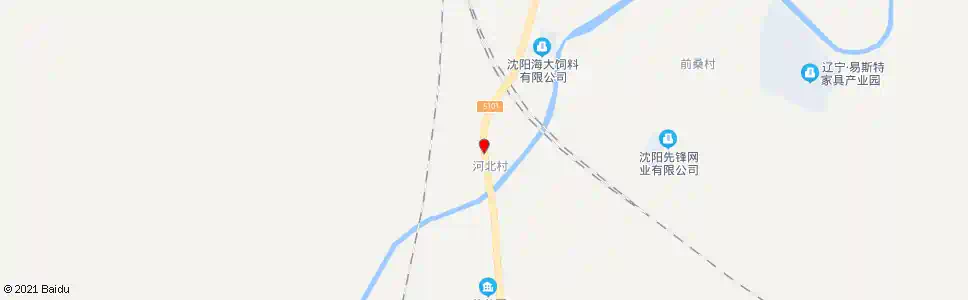 沈阳沙河桥北_公交站地图_沈阳公交_妙搜公交查询2025