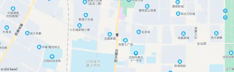沈阳百荷湾(白塔堡)_公交站地图_沈阳公交_妙搜公交查询2025