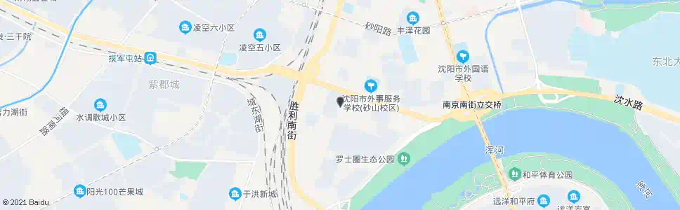 沈阳万和花园_公交站地图_沈阳公交_妙搜公交查询2025