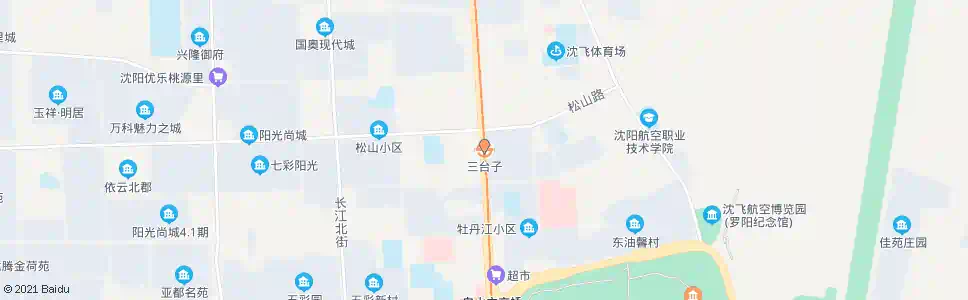 沈阳松山路地铁口_公交站地图_沈阳公交_妙搜公交查询2025