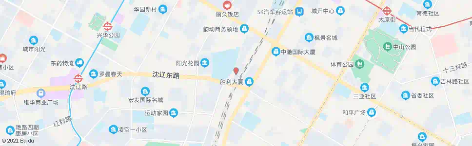 沈阳沈辽东路_公交站地图_沈阳公交_妙搜公交查询2025