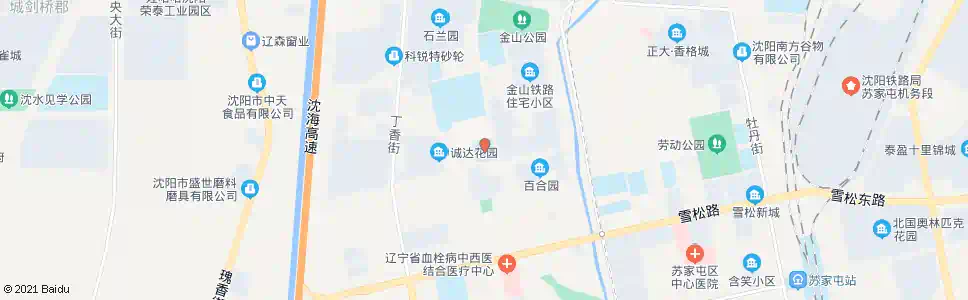 沈阳雪松路小学_公交站地图_沈阳公交_妙搜公交查询2025