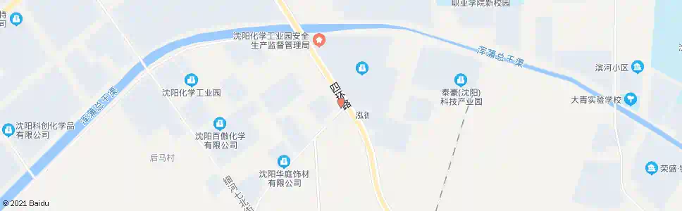 沈阳沈西九东路西四环_公交站地图_沈阳公交_妙搜公交查询2025