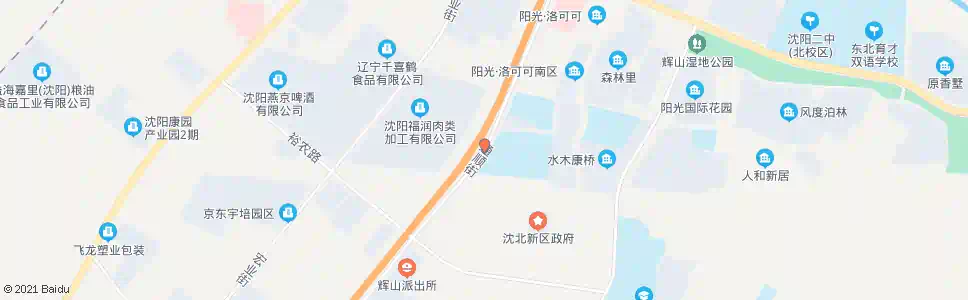 沈阳通顺街沈北路_公交站地图_沈阳公交_妙搜公交查询2025