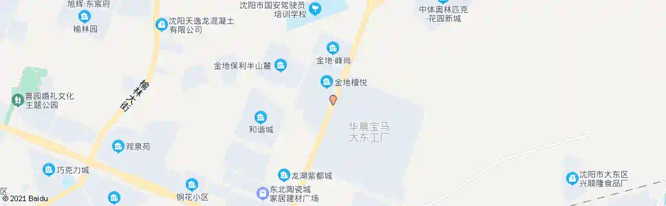 沈阳金地檀悦_公交站地图_沈阳公交_妙搜公交查询2025