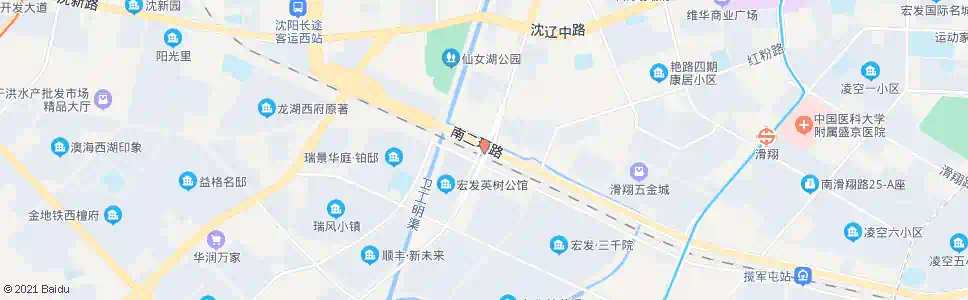 沈阳路官二街_公交站地图_沈阳公交_妙搜公交查询2025