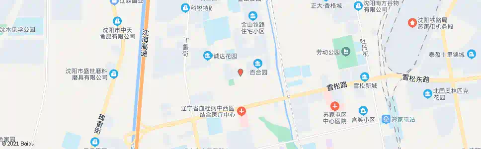 沈阳桂花街北青松路_公交站地图_沈阳公交_妙搜公交查询2025