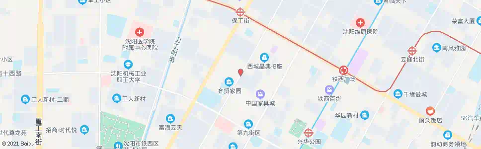沈阳齐贤街南八路_公交站地图_沈阳公交_妙搜公交查询2025