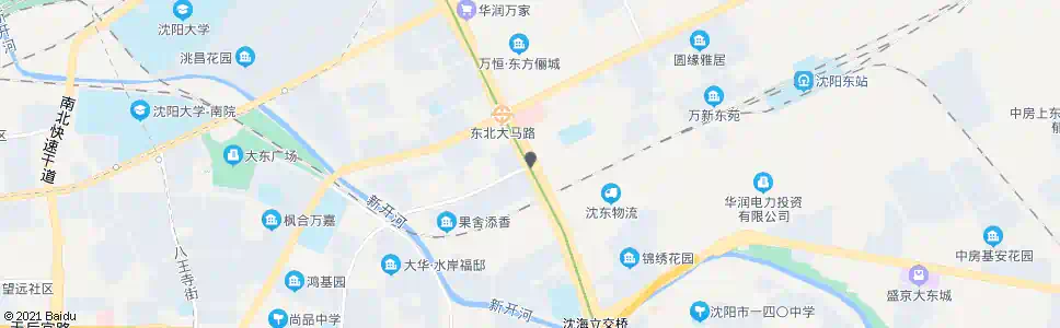 沈阳工农路北海街_公交站地图_沈阳公交_妙搜公交查询2025