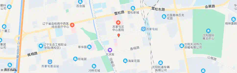 沈阳苏家屯商业大厦_公交站地图_沈阳公交_妙搜公交查询2025