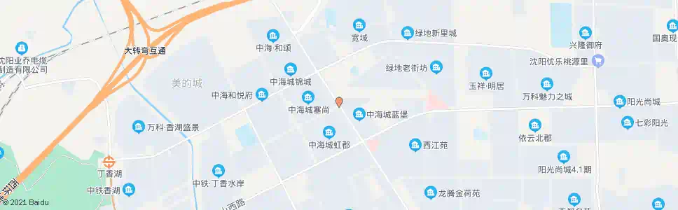 沈阳中海城_公交站地图_沈阳公交_妙搜公交查询2025