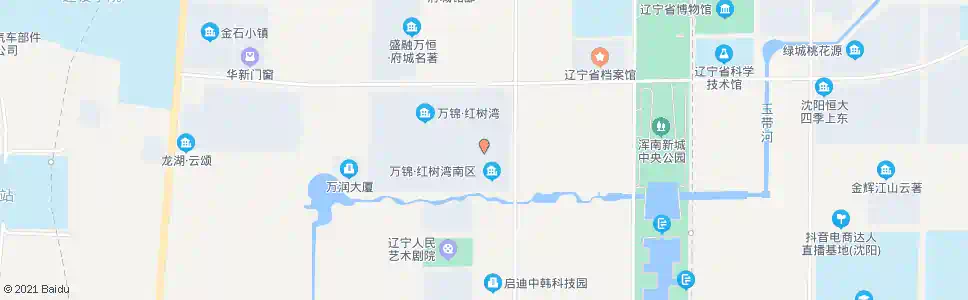沈阳莫子山路白塔四街_公交站地图_沈阳公交_妙搜公交查询2025
