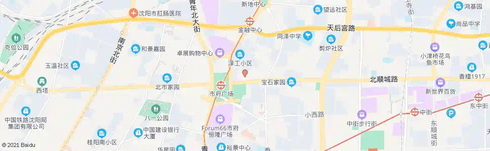 沈阳中法园_公交站地图_沈阳公交_妙搜公交查询2025