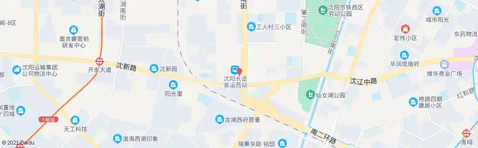 沈阳长客西站公交枢纽_公交站地图_沈阳公交_妙搜公交查询2025
