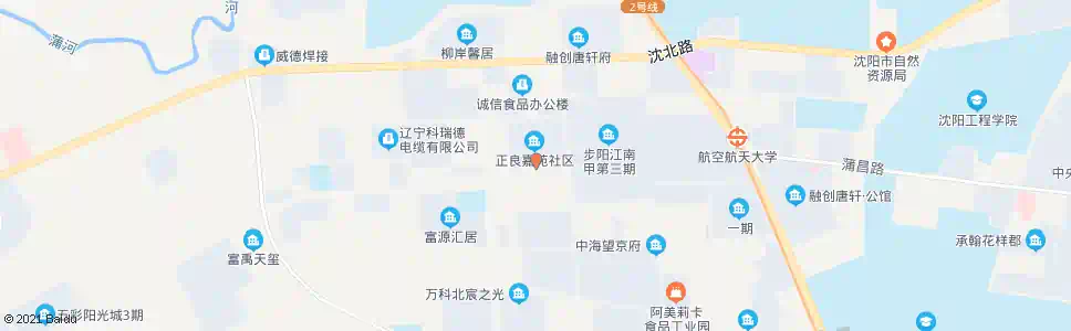 沈阳蒲昌路正良_公交站地图_沈阳公交_妙搜公交查询2025