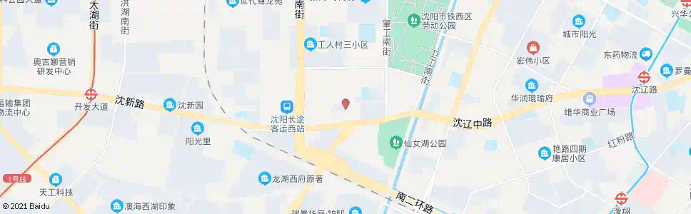 沈阳赞工街沈新路_公交站地图_沈阳公交_妙搜公交查询2025
