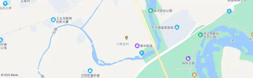 沈阳浑河二十街(小青村)_公交站地图_沈阳公交_妙搜公交查询2025