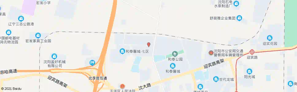沈阳和泰馨城_公交站地图_沈阳公交_妙搜公交查询2025