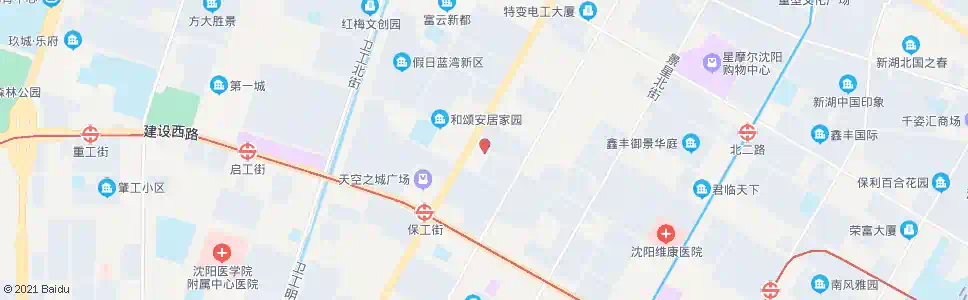沈阳新北方装饰建材城_公交站地图_沈阳公交_妙搜公交查询2025