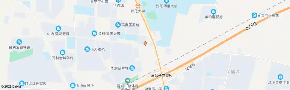 沈阳沈师大学生公寓_公交站地图_沈阳公交_妙搜公交查询2025