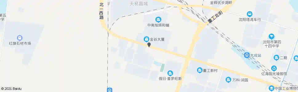 沈阳东药宿舍_公交站地图_沈阳公交_妙搜公交查询2025