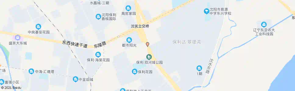 沈阳新立堡东街东陵路_公交站地图_沈阳公交_妙搜公交查询2025