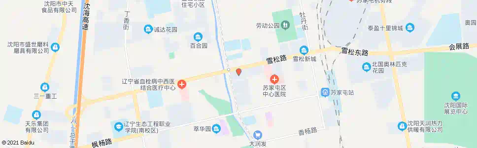 沈阳府西小区_公交站地图_沈阳公交_妙搜公交查询2025